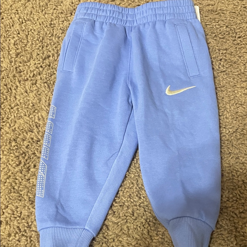 Nike Kids Blue Hoodie and Joggers Set - Picture 5 of 5